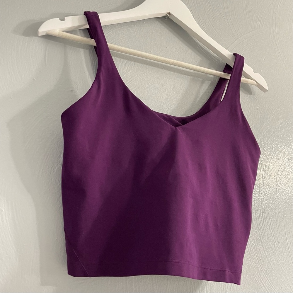 Lululemon Align Tank Top Dramatic Purple Magenta, Size 10 - Picture 4 of 8